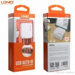 CARGADOR COMPLETO LDNIO TIPO C 2.4A