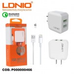 CARGADOR COMPLETO LDNIO IPHONE 3.1A
